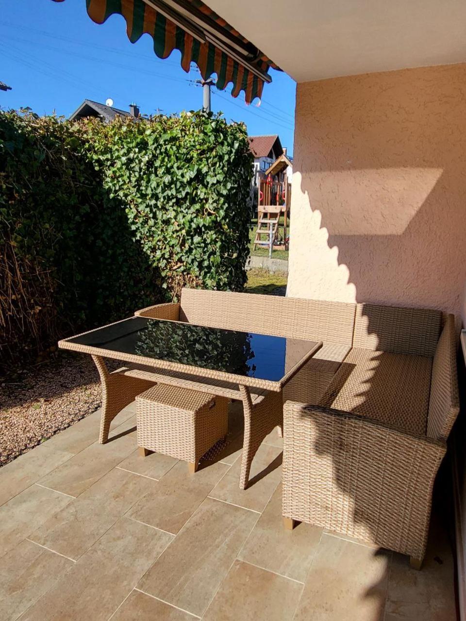 Ferienwohnung Naehe Legoland Mit Grossem Garten Und Terrasse Sontheim an der Brenz エクステリア 写真