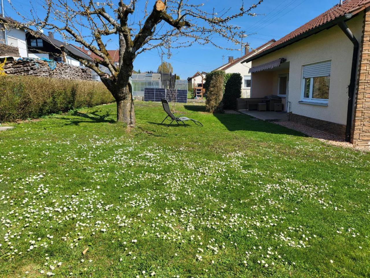 Ferienwohnung Naehe Legoland Mit Grossem Garten Und Terrasse Sontheim an der Brenz エクステリア 写真